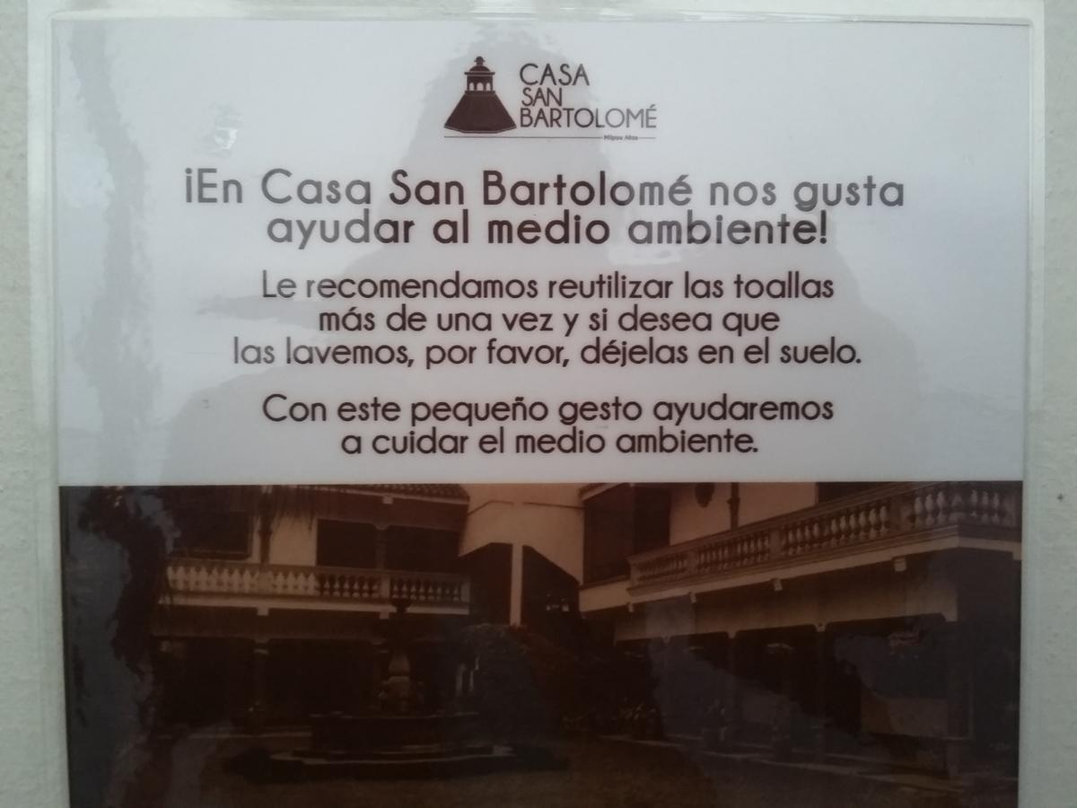 Casa San Bartolome 호텔 San Bartolome Milpas Altas 외부 사진